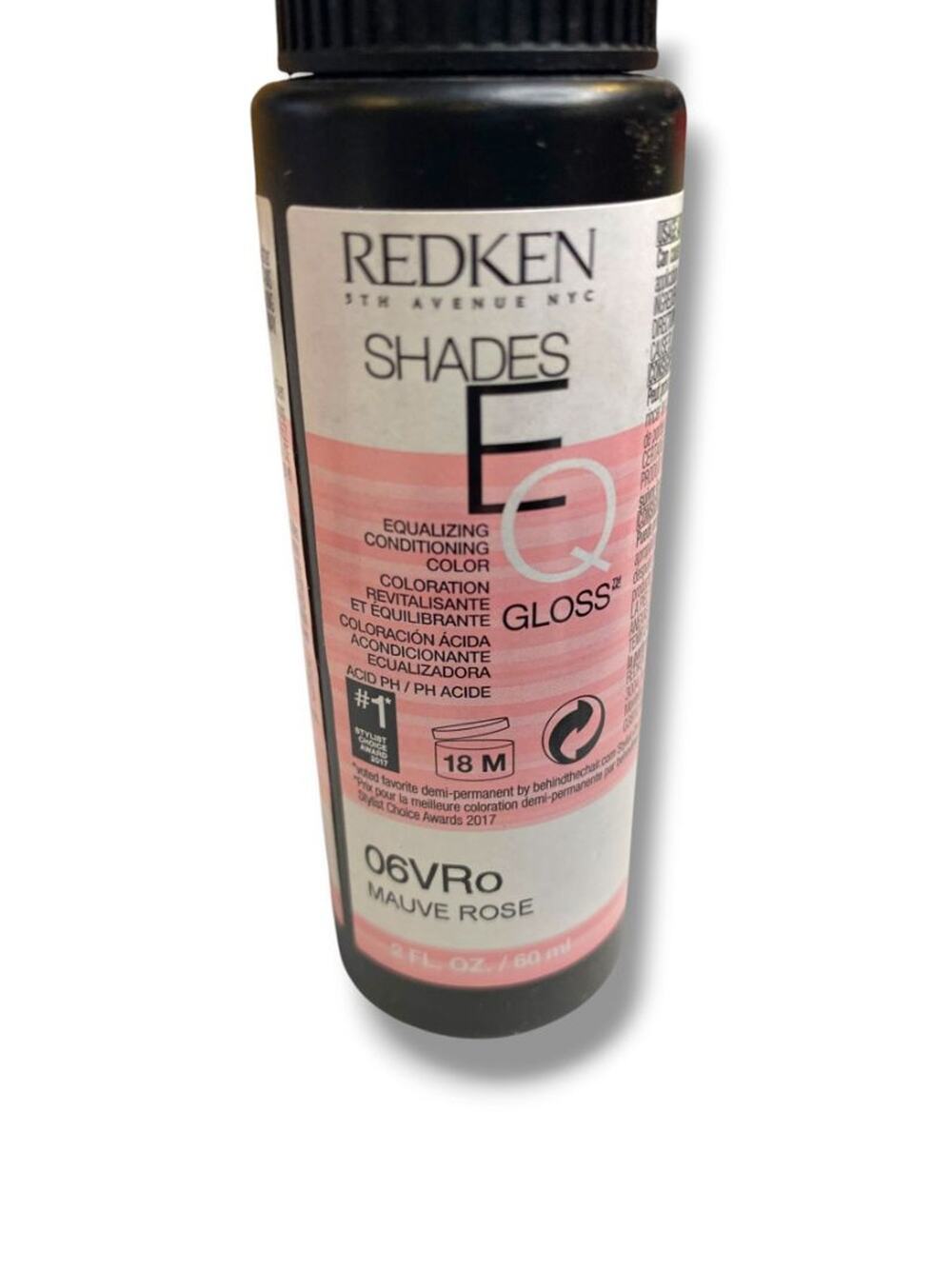 Redken New Shades EQ Gloss Equalizing Conditioner 06VRo Mauve Rose 2oz